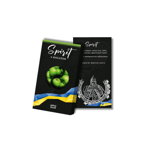 Табак Spirit & Bagator Apple Sour (Кислое Яблоко) 40 гр