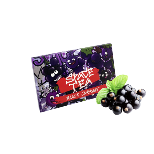 Безникотиновая смесь Space Tea Black Currant (Смородина) 40 гр