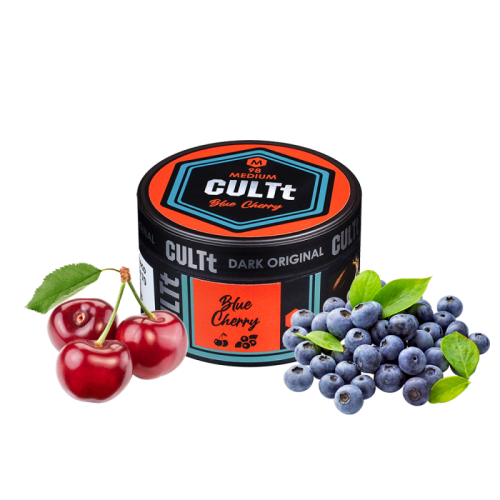 Тютюн CULTt Medium M98 Cherry Blueberry (Вишня Чорниця) 100 гр