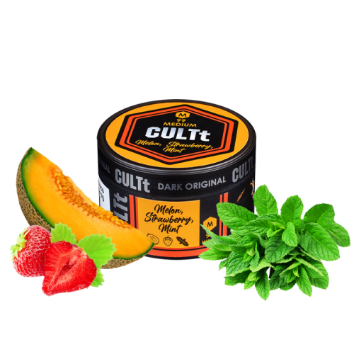 Табак CULTt Medium M99 Melon Strawberry Mint (Дыня Клубника Мята) 100 гр