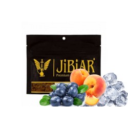 Табак Jibiar Ice Peach Blueberry (Лед Персик Черника) 100 гр