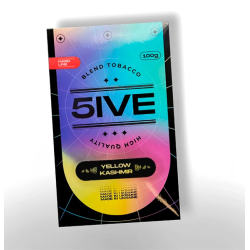 Табак 5IVE Hard Line Yellow Kashmir (Кашмир Лимон) 100 г