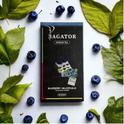 Безникотиновая смесь Bagator Blueberry Millefeuile (Черничный Мильфей) 50 гр