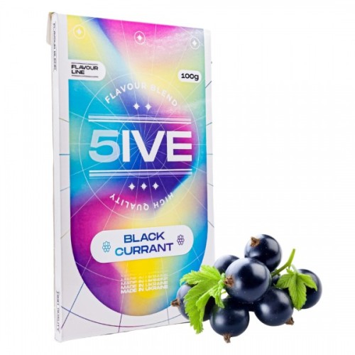 Тютюн 5IVE FlyOver Tea Line Black Currant (Чорна Смородина) 100 гр