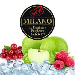 Табак Milano M132 Ice Cranberry Raspberry Apple (Лед Клюква Малина Яблоко) 100 гр