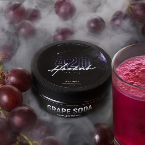 Табак 420 Grape Soda (Виноград Сода) 100 гр