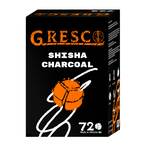 Уголь ореховый Gresco (Греско) под калауд 1 кг