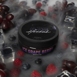 Табак 420 Ice Grape Berry (Виноград Ягоды Лед) 100 гр