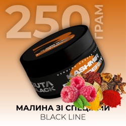Табак Buta Kashmir Raspberry Black Line (Малина Пряности) 250 гр
