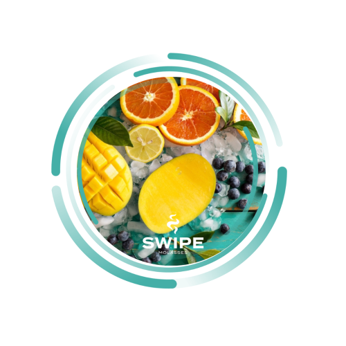 Безникотиновая смесь Swipe Mango Orange Mint (Манго Апельсин Мята) 50 гр