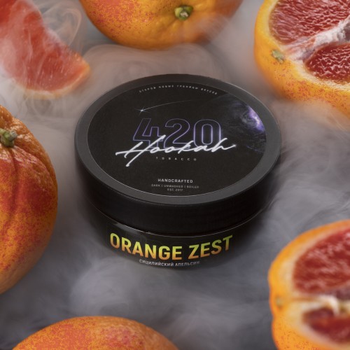 Табак 420 Orange Zest (Апельсин Цедра) 100 гр