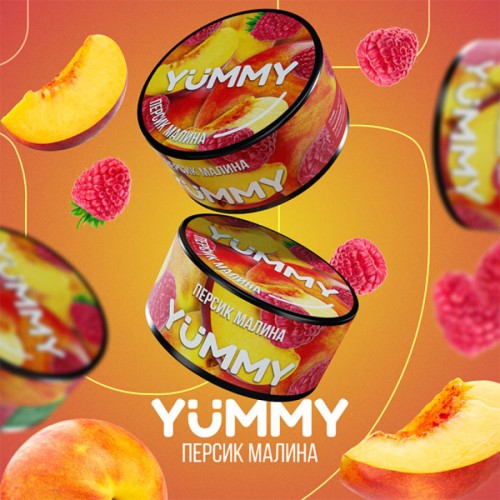 Табак Yummy Peach Raspberry (Персик Малина) 100 гр