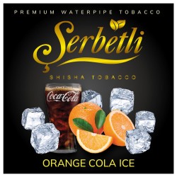 Тютюн Serbetli Ice Orange Cola (Крижана Кола з Апельсином) 100 грам