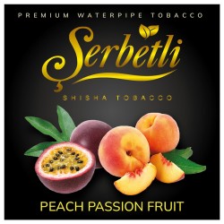Тютюн Serbetli Peach Maracuja (Персик Маракуйя) 100 гр