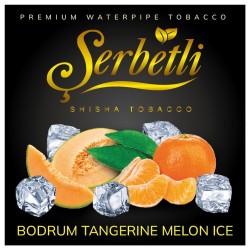 Табак Serbetli Bodrum Tangerine Melon Ice (Мандарин Дыня Айс) 100 грамм