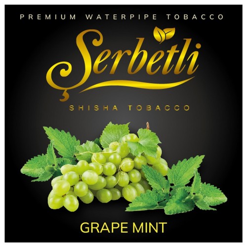 Табак Serbetli Grape Mint (Виноград Мята) 100 гр