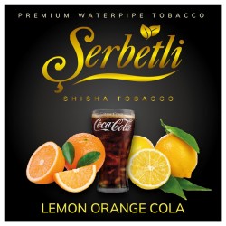 Тютюн Serbetli Lemon Orange Cola (Лимон Апельсин Кола) 100 гр