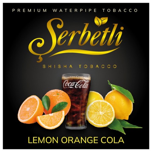 Тютюн Serbetli Lemon Orange Cola (Лимон Апельсин Кола) 100 гр