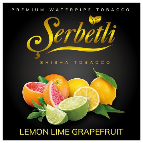 Тютюн Serbetli Lemon Lime Grapefruit (Лимон Лайм Грейпфрут) 100 гр