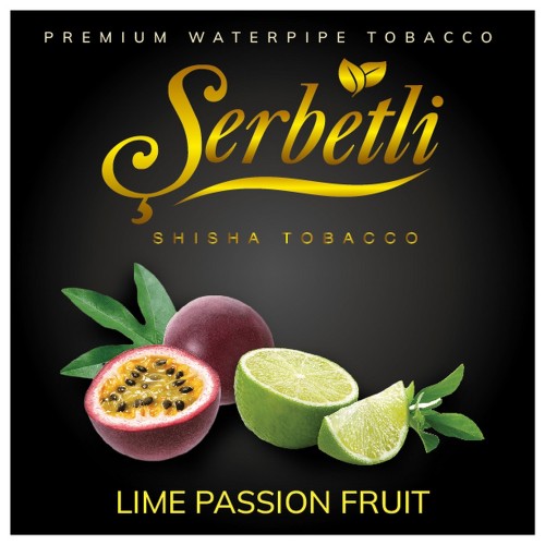 Тютюн Serbetli Lime Passion Fruit (Лайм Маракуйя) 100 гр