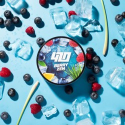 Табак 420 Berry Zen (Черника Малина Лемонграс Лед) 100 гр