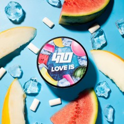 Табак 420 Love Is (Баблгам, Дыня, Арбуз, Лед) 100 гр