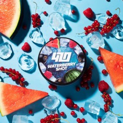 Табак 420 Waterberry Shot (Смородина Малина Арбуз Лед) 100 гр
