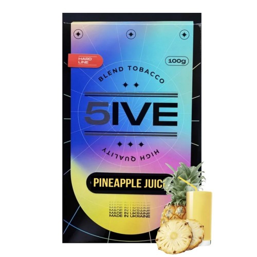 Табак 5IVE Hard Line Pineapple Juice (Ананасовый Сок) 100 гр