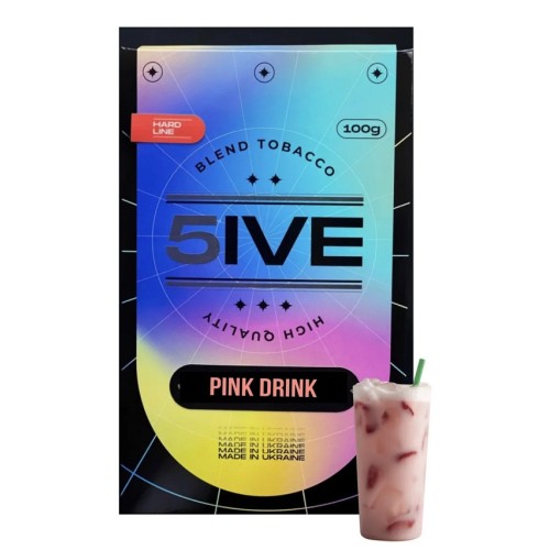 Табак 5IVE Hard Line Pink Drink (Маракуйя Огуречный лимонад) 100 гр