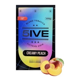 Тютюн 5IVE Hard Line Creamy Peach (Кремовий персик) 100 гр