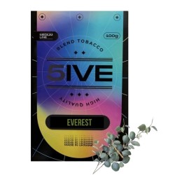 Тютюн 5IVE Medium Line Everest (Евкалипт М'ята Хвоя) 100 гр