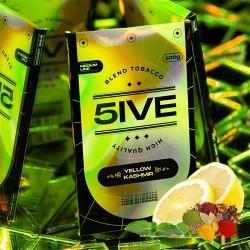 Тютюн 5IVE Medium Line Yellow Kashimir (Лимон Кашмір) 100 гр