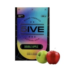 Тютюн 5IVE Medium Line Double Apple (Подвійне Яблоко) 250 гр