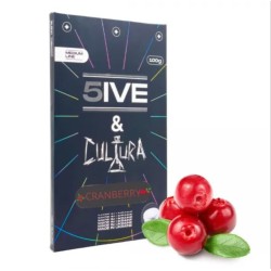 Тютюн 5IVE & CULTtura Cranberry 100 гр