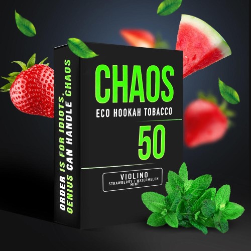 Табак Chaos Violino (Клубника Арбуз Мята) 50 гр