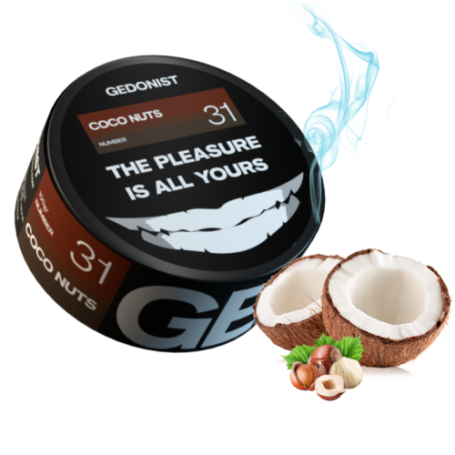 Табак Gedonist Coco Nuts  (Кокос, Орех) 100 гр