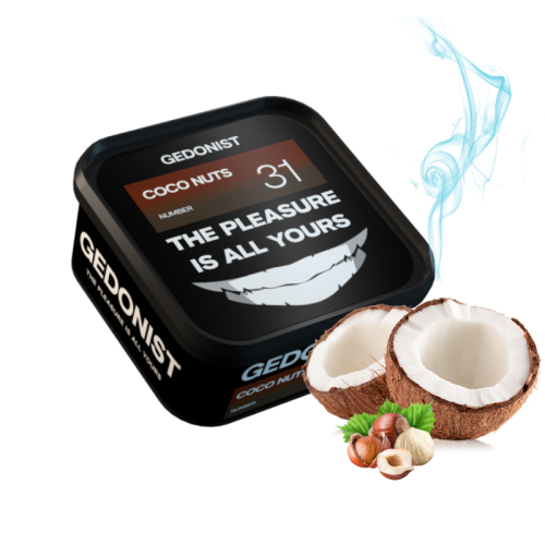 Табак Gedonist Coco Nuts  (Кокос, Орех) 200 гр