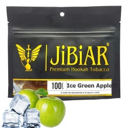 Табак Jibiar Ice Green Apple (Зеленое Яблоко Лед) 100 гр