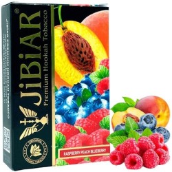 Табак Jibiar Raspberry Peach Blueberry (Малина Персик Черника) 50 гр