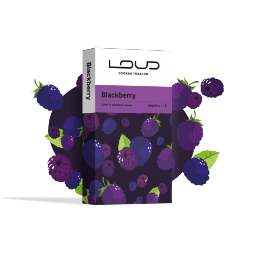 Табак Loud Light Blackberry 200 гр
