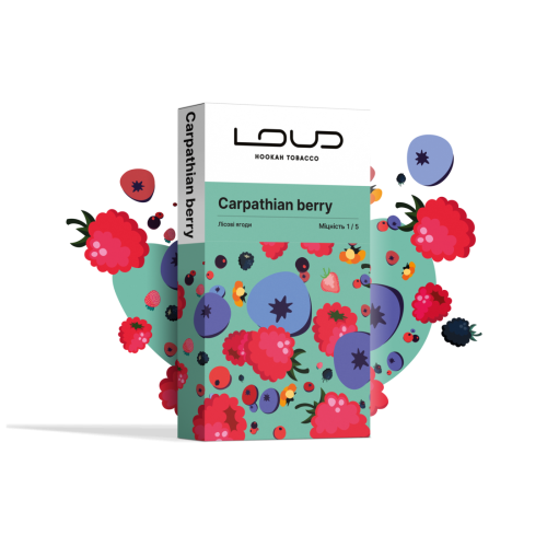 Табак Loud Light Carpathian Berry 200 гр