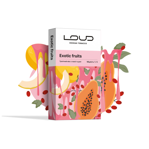 Табак Loud Light Exotic Fruits 200 гр