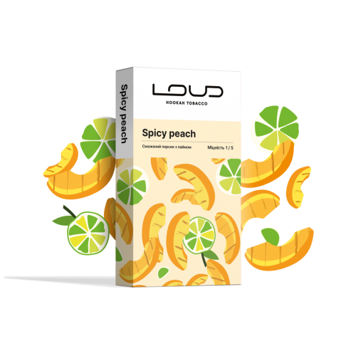 Табак Loud Light Spicy Peach 200 гр