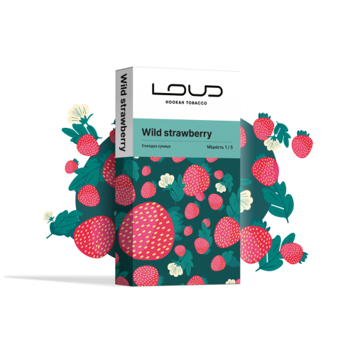 Табак Loud Light Wild Strawberry 100 гр