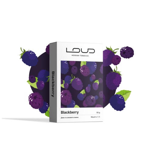 Табак Loud Light Blackberry 50 гр