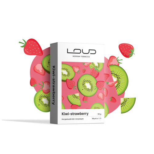 Табак Loud Light Strawberry Kiwi 50 гр
