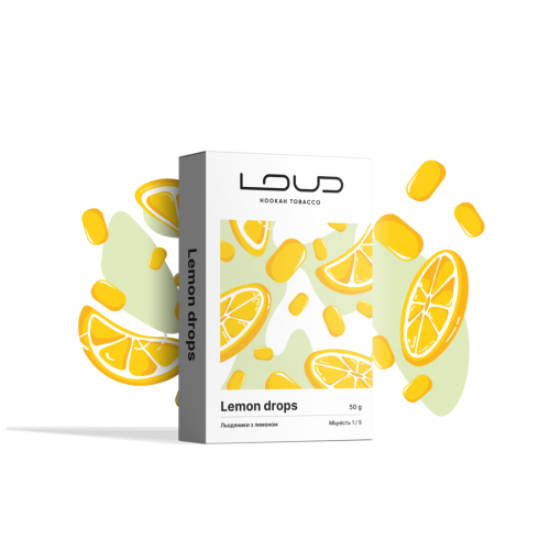 Табак Loud Light Lemon Drops 50 гр
