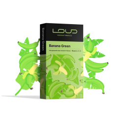 Табак Loud Banana Green (Зеленый Банан) 100 гр