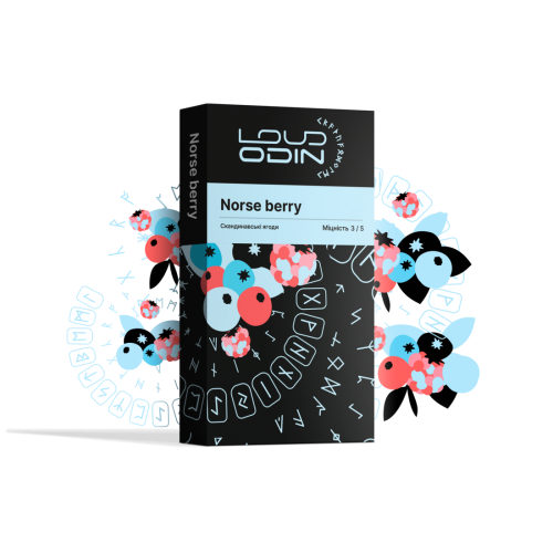 Табак Loud Norse Berry (Клюква Черника Голубика) 200 гр 