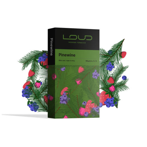 Табак Loud Pinewine (Хвоя Мята Ягоды) 200 гр